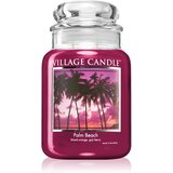 Village Candle Palm Beach mirisna svijeća (Glass Lid) 602 g | shoptok.hr