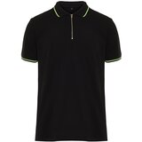 Trendyol Crna muška polo majica s patentnim zatvaračem i patentnim zatvaračem | ePonuda.com