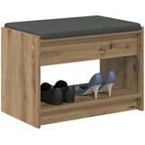  Klupa za hodnik s jastukom Zanatski Hrast 63 x 38 x 45 cm | shoptok.hr