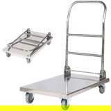 Royal Catering Zložljiv jeklen platformni voziček HoReCa platforma 70x52cm, (21831724) Cene