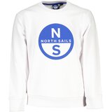 North Sails WHITE SWEATSHIRT WITHOUT ZIP Cene