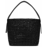 Calvin Klein Ročna torba Ck Braided Medium Shopper K60K612131 Črna