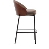 Kave Home Smeđa barska stolica (visine sjedala 65 cm) Eamy – | shoptok.hr