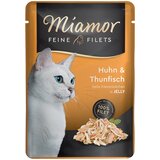 Miamor Feine Filets v želeju 6 x 100 g - Piščanec & tuna Cijene