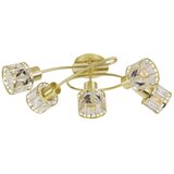  Plafonski luster ZAHARA 5xE27/10W/230V zlatni | Eponuda.com