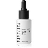Nanolash Lash & Brow Castor Oil hladno stiskano ricinusovo olje za trepalnice in obrvi 30 ml Cene