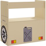  3-dijelni set dječjeg stola i stolica terenski automobil MDF | shoptok.hr