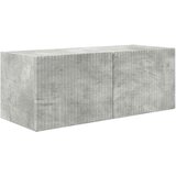  Set TV komoda Zidne 2 pcs Betonski sivi Konstruirano drvo | Eponuda.com