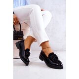 S. BARSKI Elegant Patent Loafers Black S.Barski | Shoptok.si