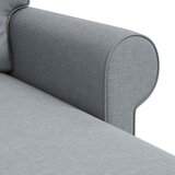 SOFA Svijetlo siva 195 x 138 x 80 cm tkanina | shoptok.hr