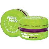 Nishman Hair Styling Wax Keratin Cene
