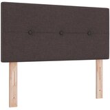  Boxspring krevet s madracem Tamno smeđa 120 x 190 cm Tkanina | shoptok.hr