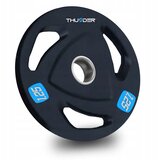 THUNDER Kolutna litoželezna utež 1,25 kg, odprtina 51 mm, ergonomski ročaji ®, (5000090237) | Shoptok.si