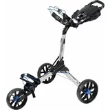 BagBoy Nitron Golf Trolley White/Cobalt Ročni voziček za golf
