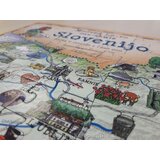 Kartografija Medved Lovro raziskuje Slovenijo - Puzzle Sestavljanka | Shoptok.si