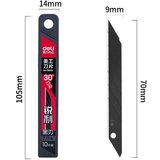Deli Sečiva za skalpel pod uglom 30 stepeni extra oštri 9mm 1/10 78003 | Eponuda.com