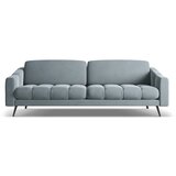 Makamii Svijetlo plava baršunasti sofa 238 cm Nalu – Cijene