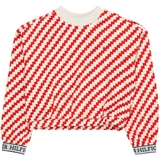Tommy Hilfiger Sweater majica bež / crvena / crna