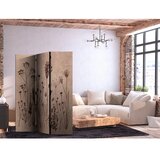  Paravan - Plant Vintage - Delicate Field Flowers on a Background in Lime Wash Technique 135x172 | shoptok.hr