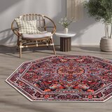 Conceptum Hypnose Kece-Fr51 tepih u burgundi boji (90 x 90 cm) | Eponuda.com