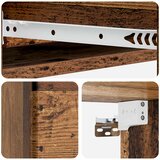 Stolna montirana na zid Staro drvo 87,5 x 34,5 x 17 cm | shoptok.hr