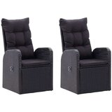  9-dijelni vrtni blagovaonski set s jastucima crni | shoptok.hr