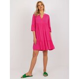Sublevel Dress-D73761M30214B-fuchsia | shoptok.hr