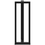  Noge za barski stol T-oblika 2 kom Crne 40x35x(110-111) cm Čelik | shoptok.hr