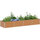  Vrtna visoka greda Svetlo rjava 320 x 80 x 45 cm, (5000287796) | Shoptok.si