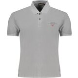 Napapijri MEN&#39;S GRAY SHORT SLEEVED POLO SHIRT | Shoptok.si