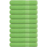 vidaXL Brisače 10 kos zelena 80x200 cm 360 gsm 100% bombaž cene