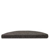  Prostirke za stepenice, samoljepljive, 5 kom, 56x17x3 cm, antracit, poluokrugle | shoptok.hr