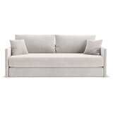 Cosmopolitan Design Bež baršunasti sklopiva sofa 209 cm Shannon – Cijene