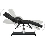 vidaXL Masažna miza črna 180x62x(87-112) cm | Shoptok.si
