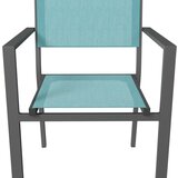 Ambia Garden STOL aluminij antracit, modra | Shoptok.si