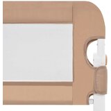  Sigurnosna ogradica za dječji krevet bež 150 x 42 cm poliester | shoptok.hr