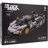 Kockice za slaganje sportskog automobila sa 242 elementa - crno/sivi | shoptok.hr