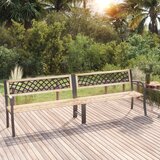 vidaXL Dvostruka vrtna klupa 238 cm od kineske jelovine | shoptok.hr