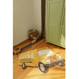 Lorena Canals Oker rumena pralna ročno tkana bombažna otroška preproga 90x130 cm School Bus – | Shoptok.si