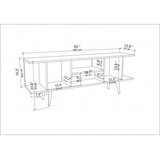 Hanah home TV komoda Akya, 160x38,6x35 cm, Smeđa-Crna | Eponuda.ba