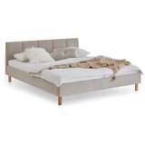 Meise Möbel Bež tapecirani bračni krevet bez podnice 180x200 cm Joker – | shoptok.hr