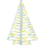 vidaXL Božićno drvce s 240 LED svjetlima Topla bijela 180 cm PET | shoptok.hr