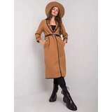 Fashion Hunters Camel coat without fastening | shoptok.hr