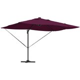  Suncobran S LED lampica Bordeaux Crvena 352 x 251 x 265 cm | Eponuda.com
