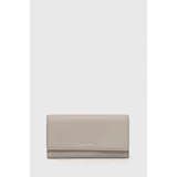 Marc O'Polo Usnjena denarnica ženska, siva barva, 40319905801114