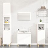  3-dijelni set kupaonskog namještaja bijeli konstruirano drvo | shoptok.hr