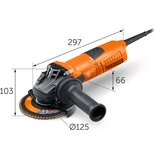 Fein Fino CG 13-125 V (N00) Kompaktni kutni Ø | shoptok.hr