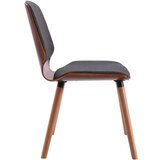  Jedilni stoli 2 kosa sivo blago | Shoptok.si