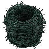  Bodljikava žica Zelena 50 m Čelik vruće galvaniziran | shoptok.hr