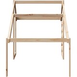Krov za dječji krevet 188 x 82 x 113 cm od masivne borovine | shoptok.hr